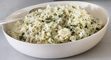 Butter And Herbs Rice